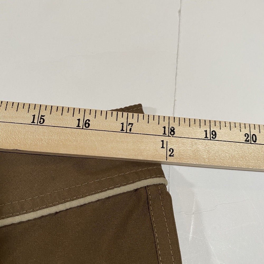 Wonderwall Mens Board Shorts Brown Black Colorblock Swim Trunks Size 34 - Picture 11 of 12